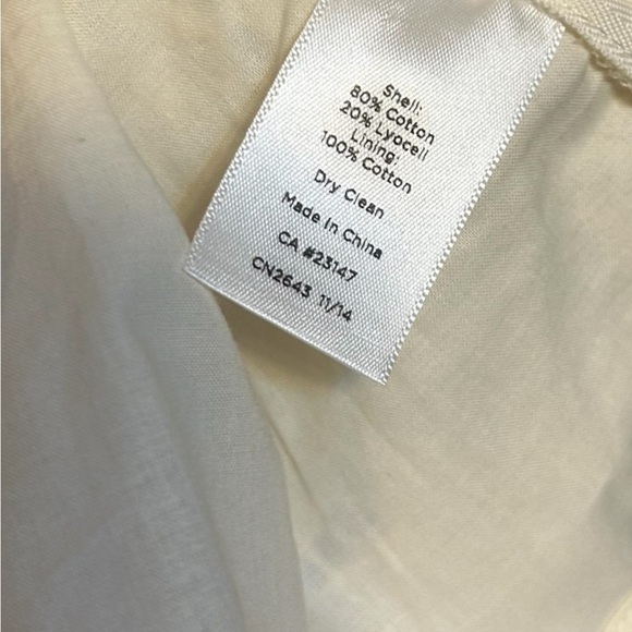 NWT Talbots Cream Lace Blouse 12P - Picture 6 of 7